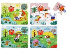 PUZZLE SET The four seasons