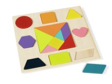 Geometric shapes LIFT-OUT PUZZLE