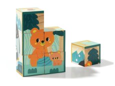 Animals 6 CUBE PUZZLE