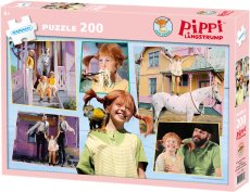 Pussel 200 bitars Pippi
