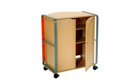 BIA RECEPTION DESK Cupboard L:85 cm with doors and shelf extender VIT