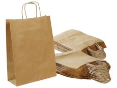 Brown KRAFT PAPER BAGS Large size