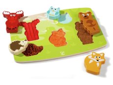 TACTILE LIFT-OUT PUZZLE Woodland animals