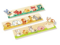 ANIMALS OF THE WORLD LIFT-OUT PUZZLE MAXI PACK