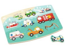 LIFT-OUT PUZZLE Emergency vehicles