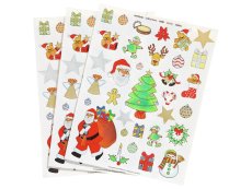 REPOSITIONABLE THEMED STICKERS Christmas