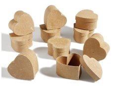 CARDBOARD BOXES TO DECORATE Heart