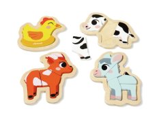 VERSATILE LIFT-OUT PUZZLES Farm animals
