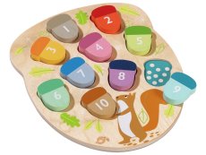 Counting the acorns LIFT-OUT PUZZLE