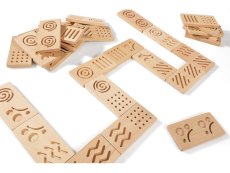 Textured GIANT TACTILE DOMINOES