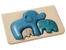 ECO-FRIENDLY LIFT-OUT PUZZLE Elephants