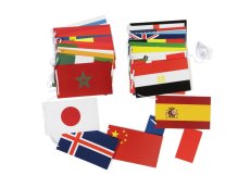 32-country FLAG GARLAND
