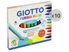 Turbo Maxi BROAD TIP FELT PENS PROMO PACK