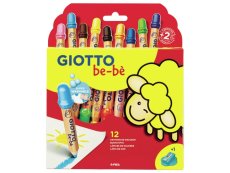 Giotto Be-bè COLOURED PENCILS x12