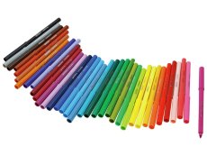 MEDIUM TIP FELT PENS Colorito 36 shades