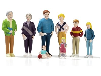 Zoom bild av FAMILIES OF THE WORLD FIGURINES Tango family
