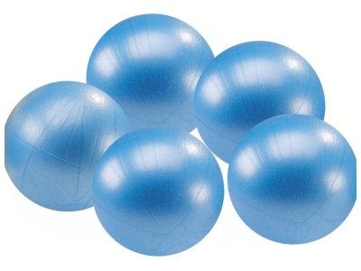 Zoom bild av ULTRA-LIGHT STRAW BALLS In foam skin Set of 5 - Ø 23 cm