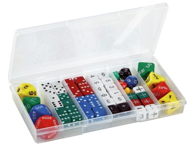 Zoom bild av BASE 10 DICE SET OF 56 DICE