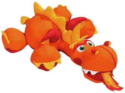 Zoom bild av GIANT CUSHION Nick the fantastic dragon