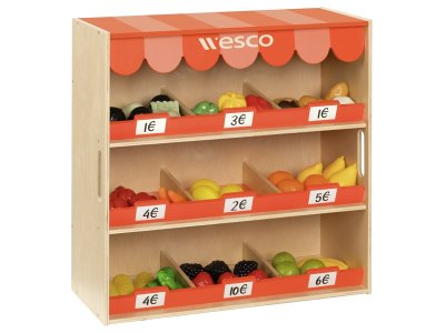 Zoom bild av MARKET STALL CHEST AND FOOD ITEMS