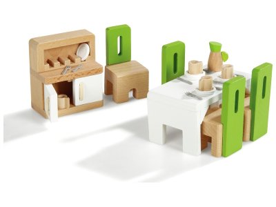 Zoom bild av FURNITURE FOR DOLLS HOUSE Dining room