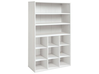 Zoom bild av MELAMINE CABINET H: 162 cm - L: 105 cm 9 shelves