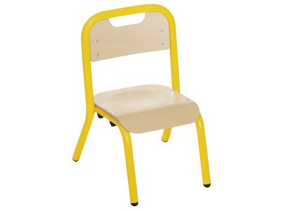 Zoom bild av METAL CHAIR WITH PROTECTED EDGES - 4 LEGS Size 1 - H: 26 cm
