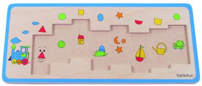 Zoom bild av Matching Puzzle "Train"