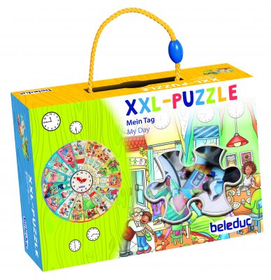 XXL Learning Puzzle "My Day"