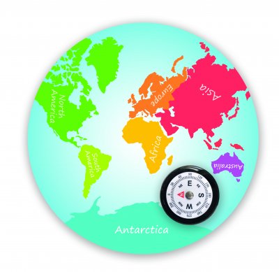 Zoom bild av XXL Puzzle "Discover the world"