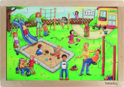 Frame Puzzle "Kindergarten"