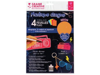 Zoom bild av SHRINK PLASTIC Fluorescent colours