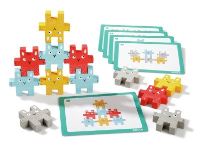 Zoom bild av Stacking the Rabbits BALANCING GAME