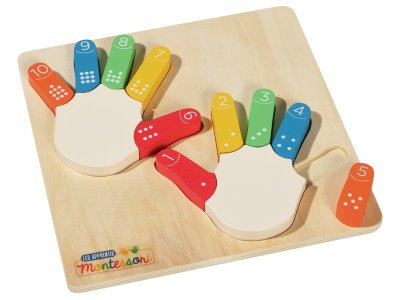 Zoom bild av COUNTING WITH MY FINGERS LIFT-OUT PUZZLE