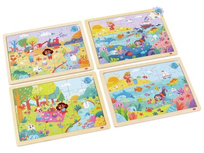 Zoom bild av Save the planet PUZZLES