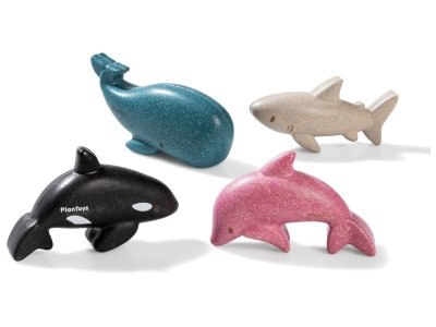 Zoom bild av ECO-DESIGNED FIGURINES Sea animals