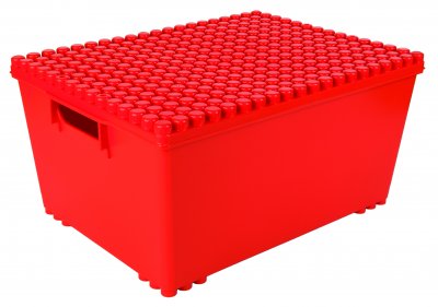 Multibox M with lid red