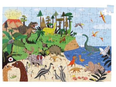Zoom bild av BACK IN TIME PUZZLE Jurassic