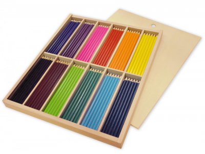 Zoom bild av Färgpennor 216 st smala