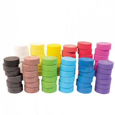 Zoom bild av Färgpuckar Ø 44 mm 72 st