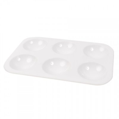 Zoom bild av Plastpalett rektangel, 12,5 x 8,5 cm, 10 st