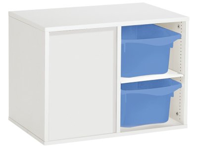 Zoom bild av DOUBLE-SIDED MELAMINE COATED CABINET H:51cm - L:70.5cm 4 trays?2