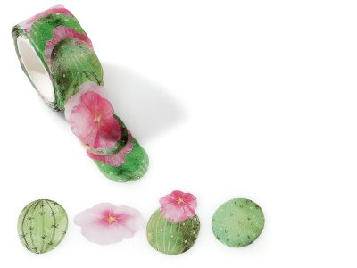 Zoom bild av ADHESIVE TAPE Washi stickers Cactus