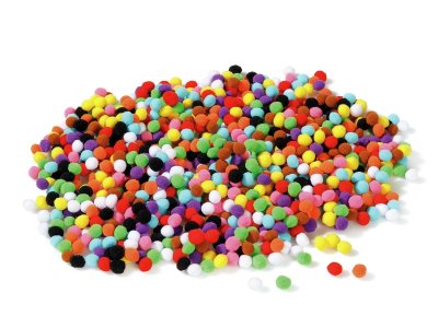 Zoom bild av MULTICOLOURED POMPOMS