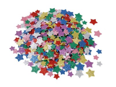 Zoom bild av GLITTER FOAM STICKERS