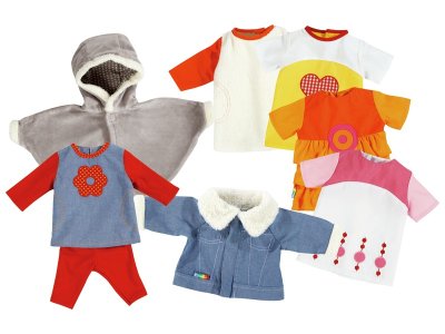 Zoom bild av GIRL DOLL WARDROBE MAXI PACK size 1