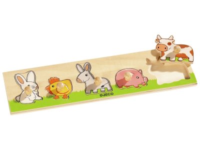 Zoom bild av ANIMALS OF THE WORLD PUZZLE Farm