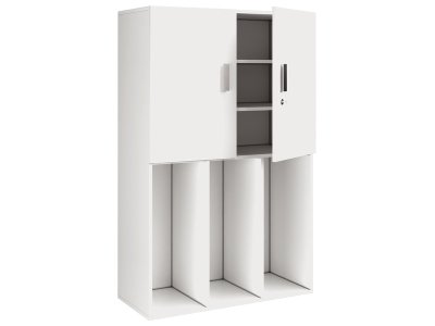 Zoom bild av MELAMINE CABINET H: 162 cm - L: 105 cm Without trays