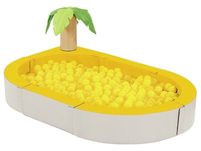 Zoom bild av Basic BEACH BALL POOL With balls