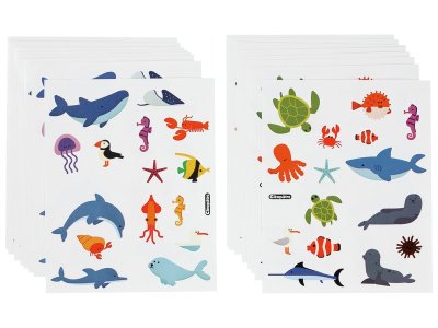 Zoom bild av GIANT STICKERS Sea animals